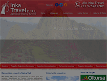 Tablet Screenshot of mundoinkatravel.com